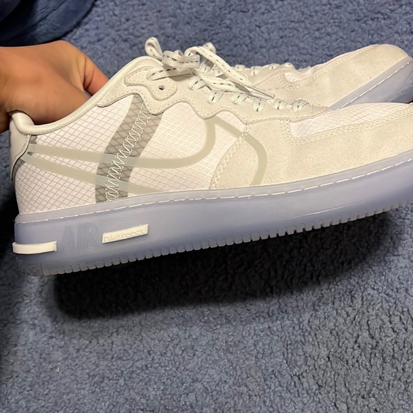 Nike AF1 React White Light Bone - Picture 1 of 5